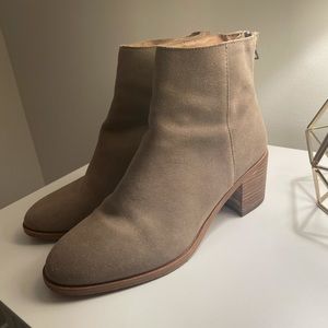 Madewell Pauline Suede Boots